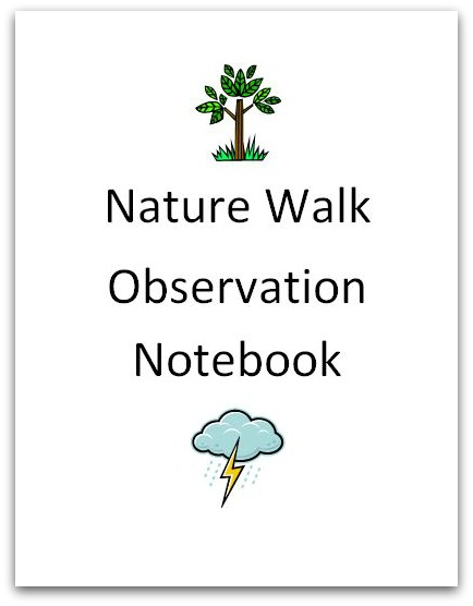 nature walk observation notebook image