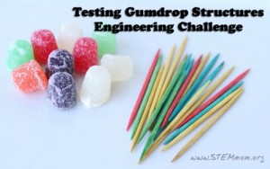 Gumdrop Structures Engineering Challenge - The Homeschool Scientist