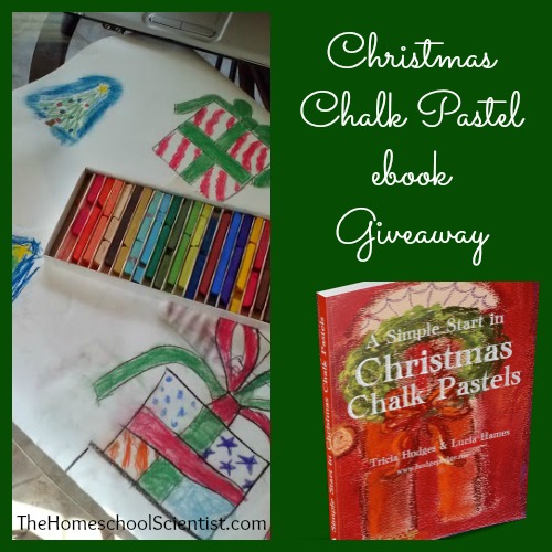 A Simple Start In Christmas Chalk Pastel giveaway - The HomeschoolScientist.com