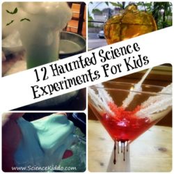 12 Haunted Science Experiments For Kids - TheHomeschoolScientist.com