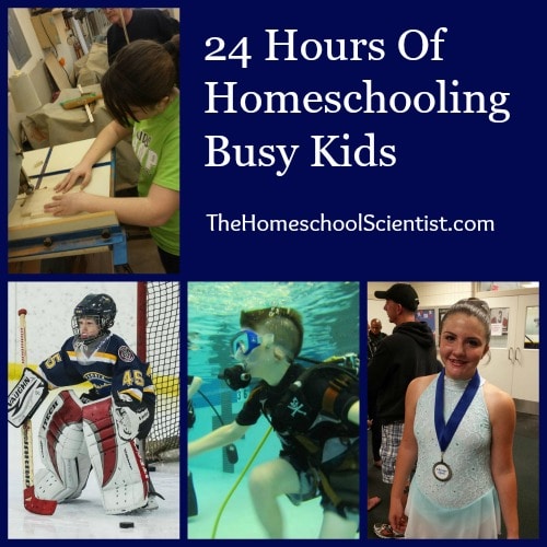 24 Hours Of Homeschooling Busy Kids