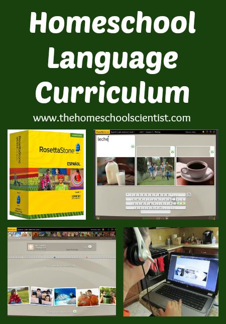 Rosetta Stone Homeschool Language Curriculum - TheHomeschoolScientist.com