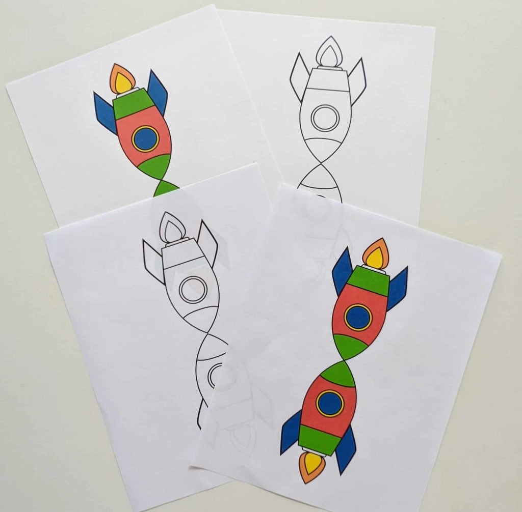 straw rocket activity