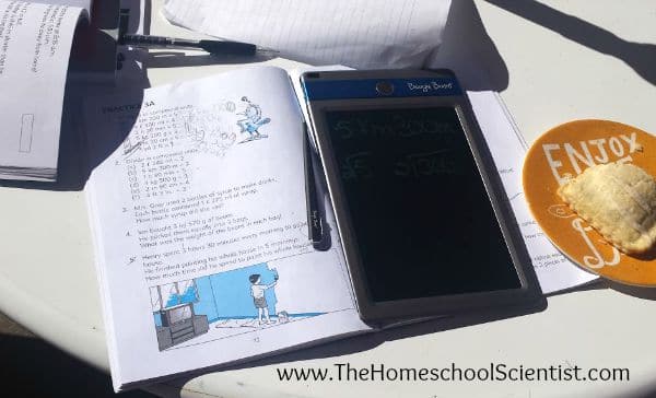 Using The Boogie Board For Homeschool - The Homeschool Scientist