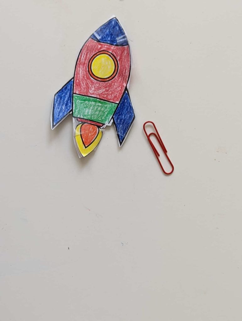 straw rocket sealed up