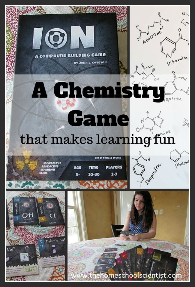 A Chemistry Game that makes learning fun - The Homeschool Scientist