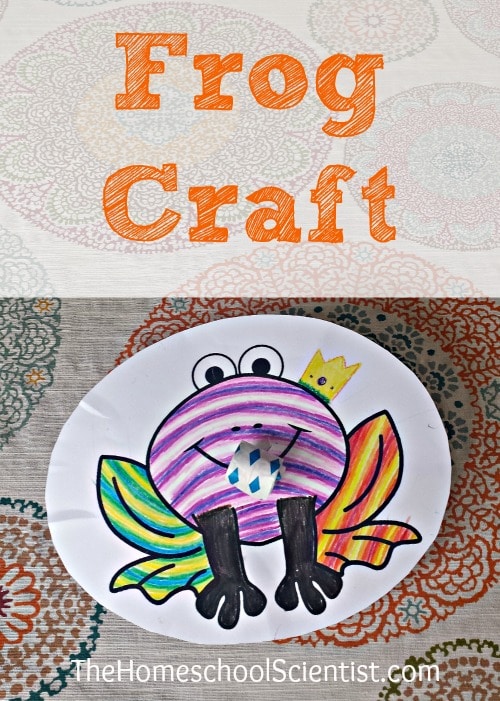 Frog Craft - The Homeschool Scientist