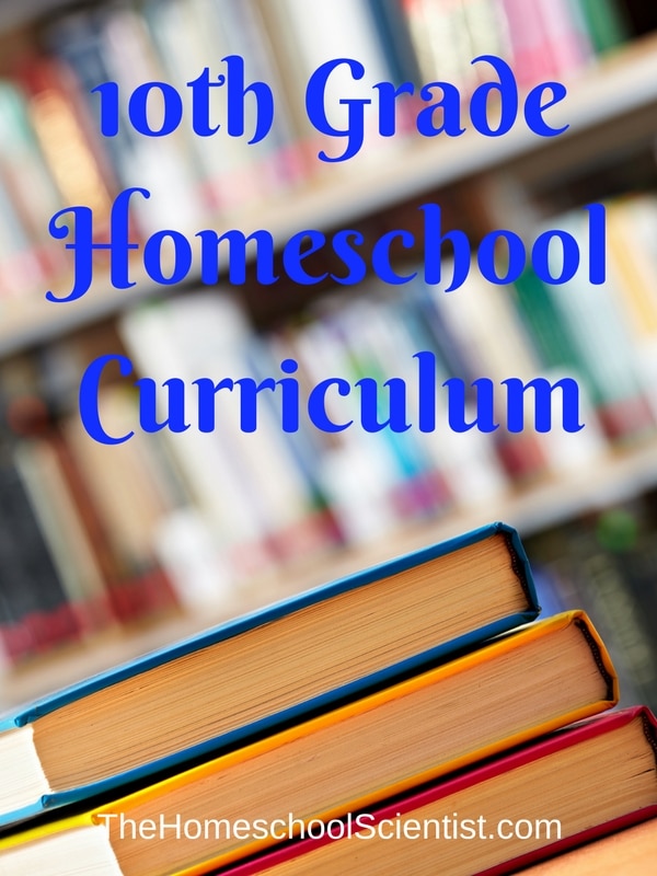 10th Grade Homeschool Curriculum