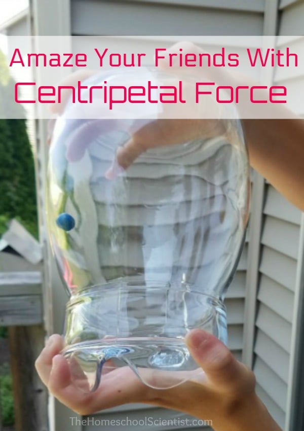 Centripetal Force Activity - experiment - The Homeschool Scientist