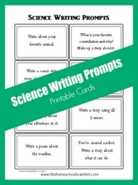 Science writing prompts