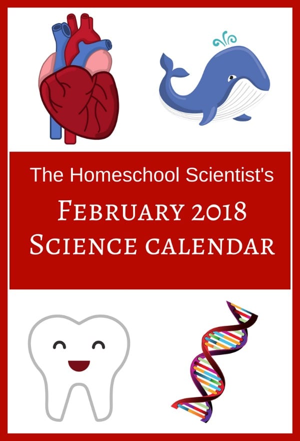 February Science Calendar