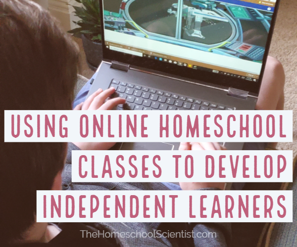 Using Online Homeschool Classes To Develop Independent Learners