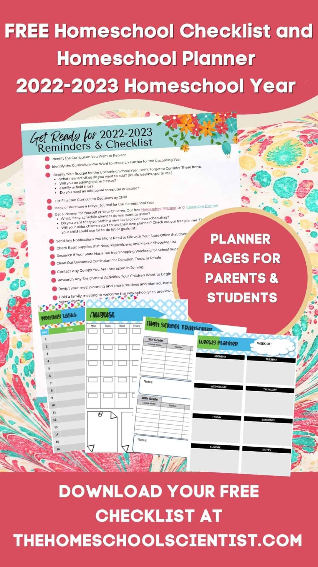 how to homeschool free homeschool planner and checklist