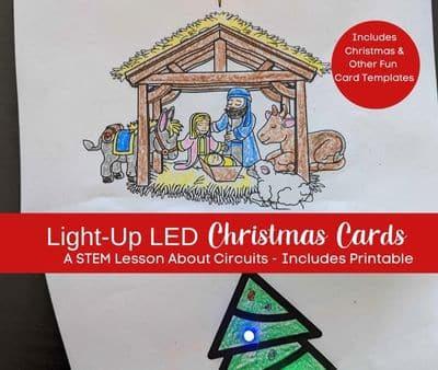 7 Fun Ways to Build a Circuit & Light Up Christmas Cards