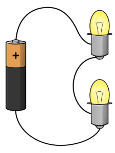 how to build a circuit lesson - series circuit diagram