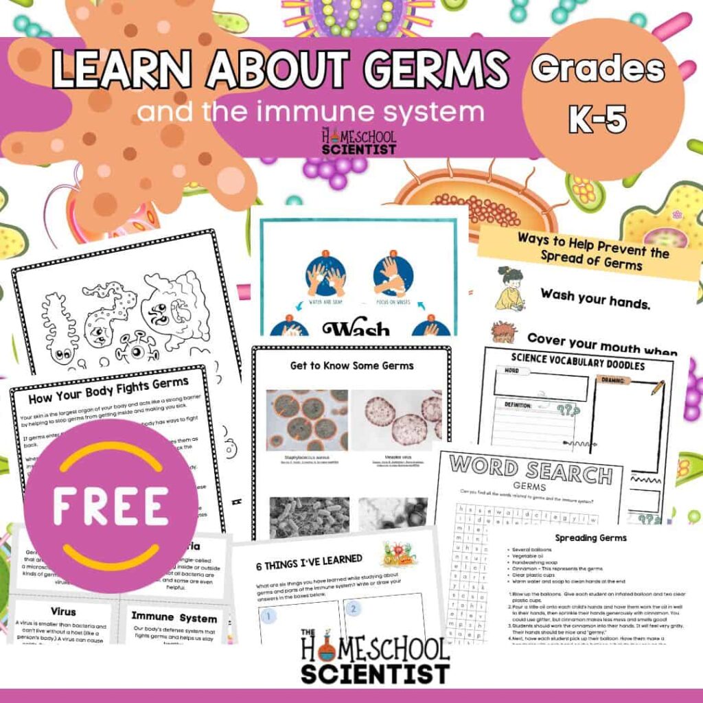 teaching kids about germs