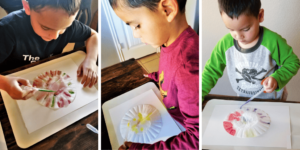 coffee filter painting