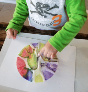 coffee filter painting