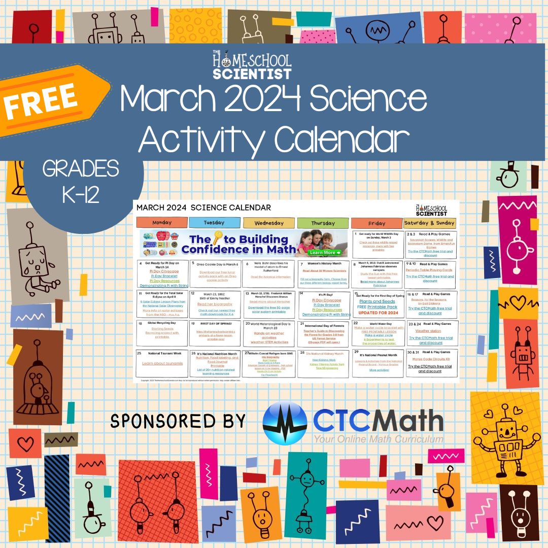 FREE Homeschool Science Printables - The Homeschool Scientist