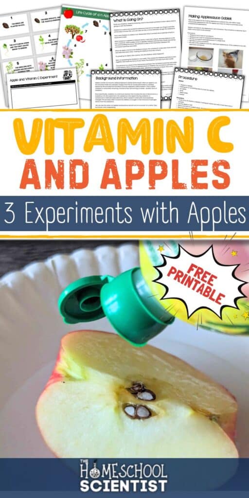 Vitamin C and apple experiments