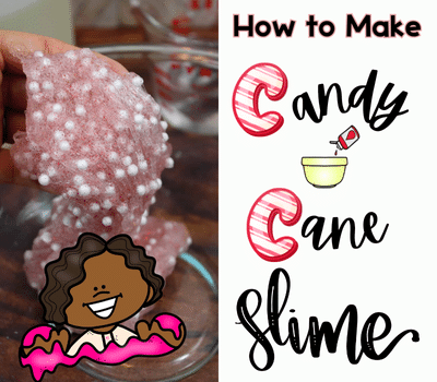 how to make candy cane slime