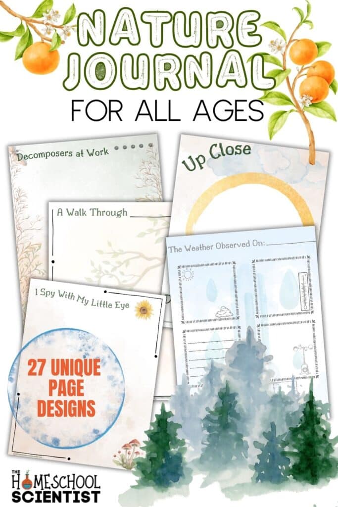 nature-journal-printables-the-homeschool-scientist for Free Printable Nature Journal Pages Nature Journal Printables - The Homeschool Scientist for Free Printable Nature Journal Pages