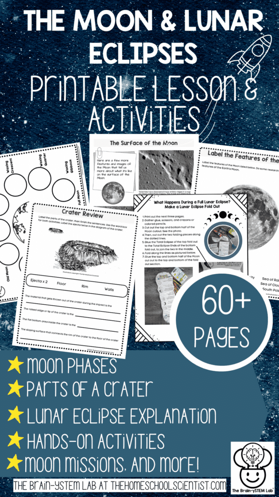 LUNAR ECLIPSE ACTIVITIES FOR KIDS