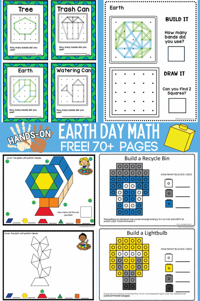 earth day math activities