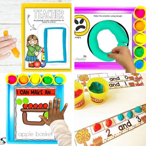playdough fine motor activities pdf
