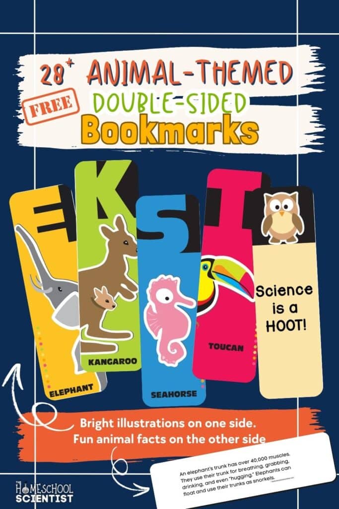 animal themed bookmarks