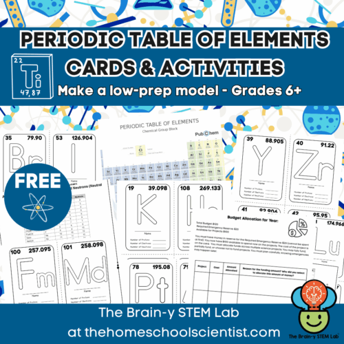 Printable Rods Science FREE Homeschool Science Printables - The Homeschool Scientist