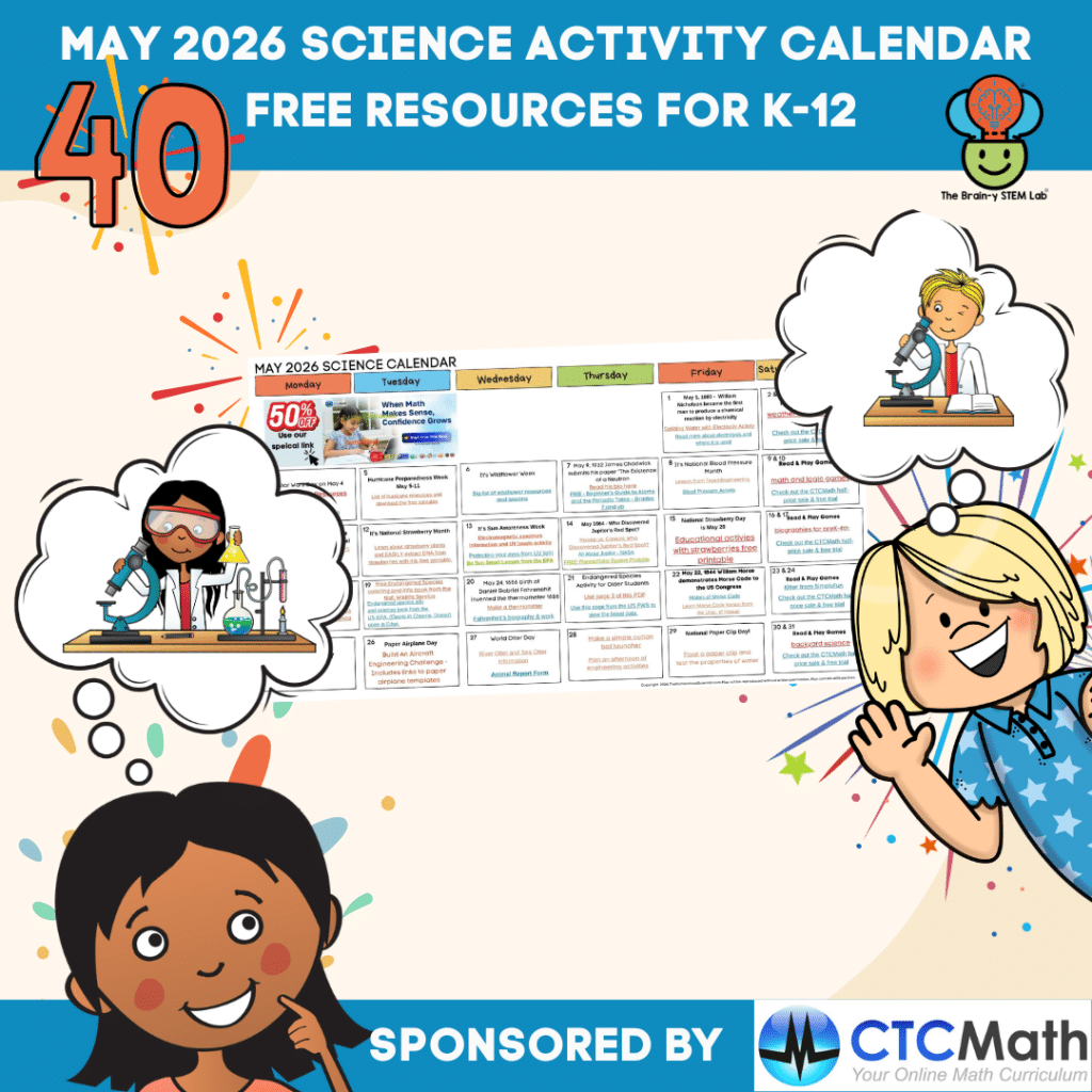 MAY2026 monthly science calendar