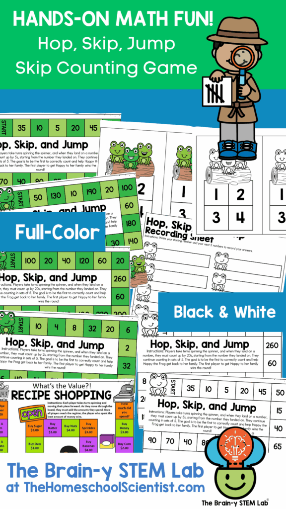 hop skip jump board game pin 1 1