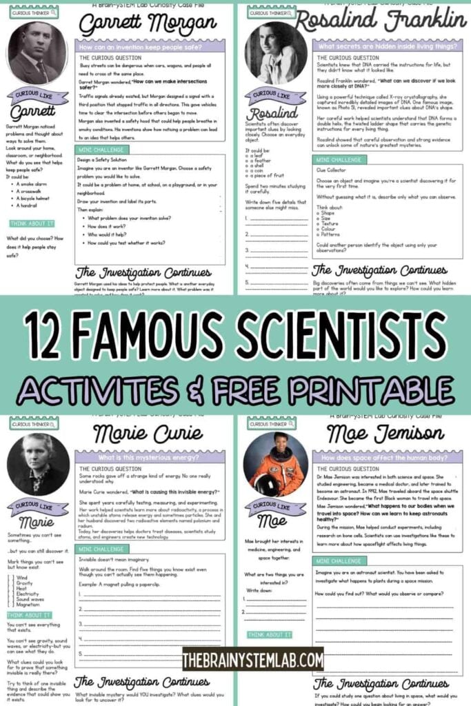 Famous Scientists for Kids